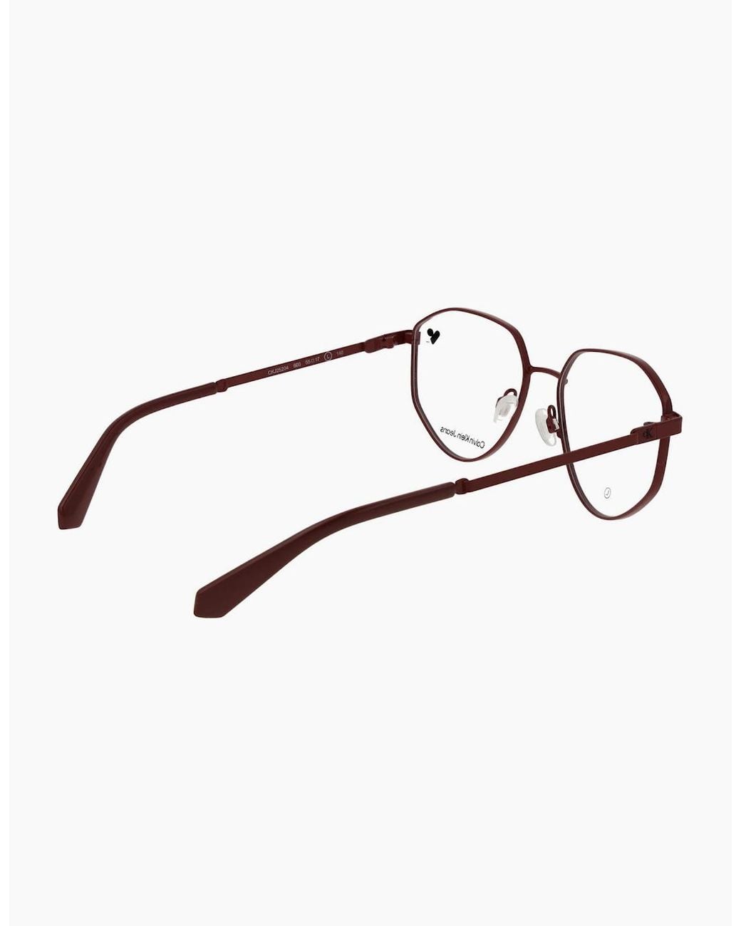 Calvin Klein Brown Jeans Optical Frame Ckj25204 600 55