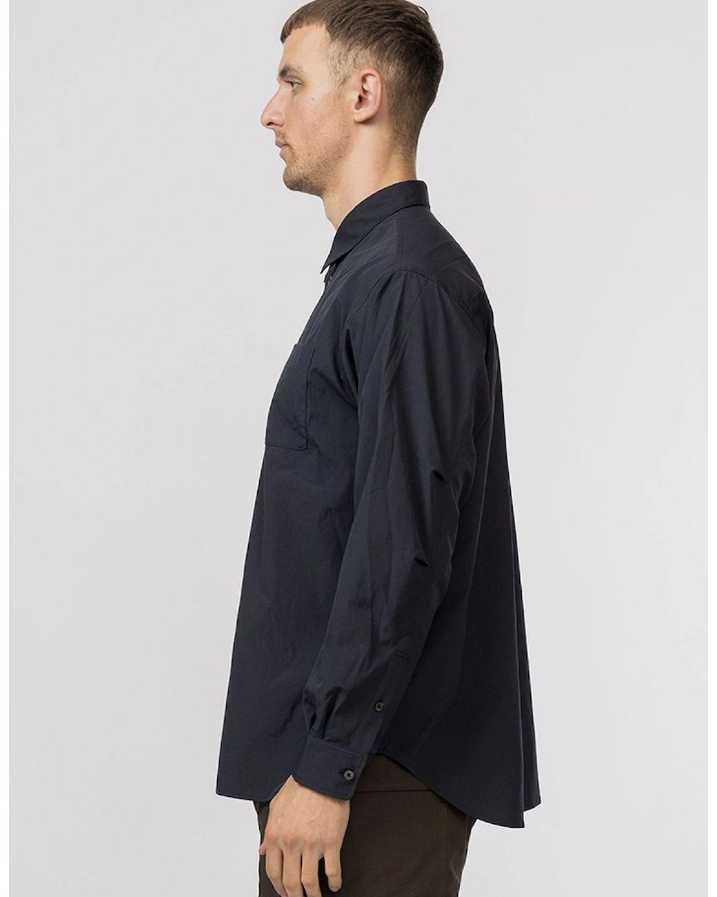 Snow Peak Blue Snow Peak Utility Shirt for men