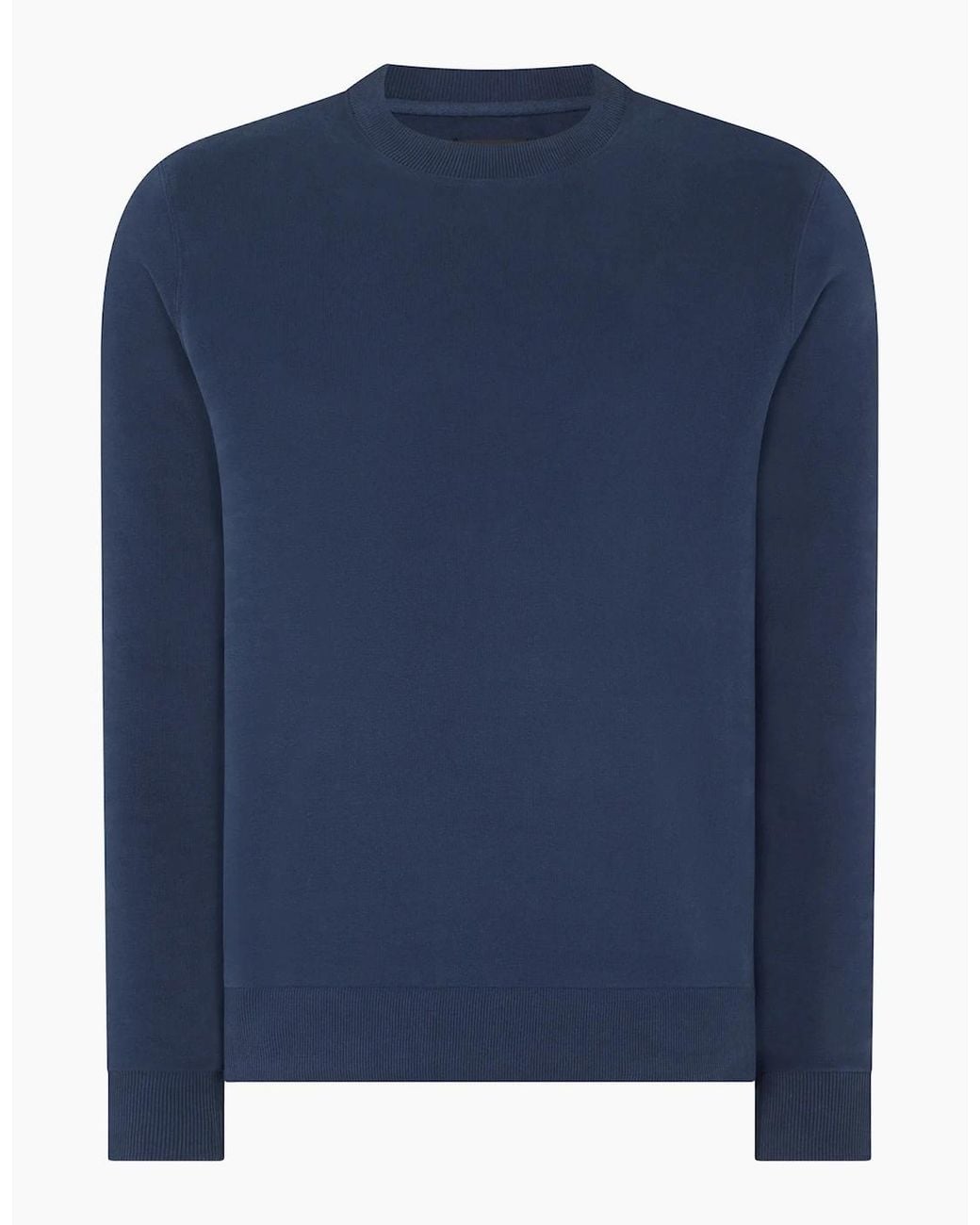 Remus Uomo Blue Crew Neck Sweatshirt Dark for men