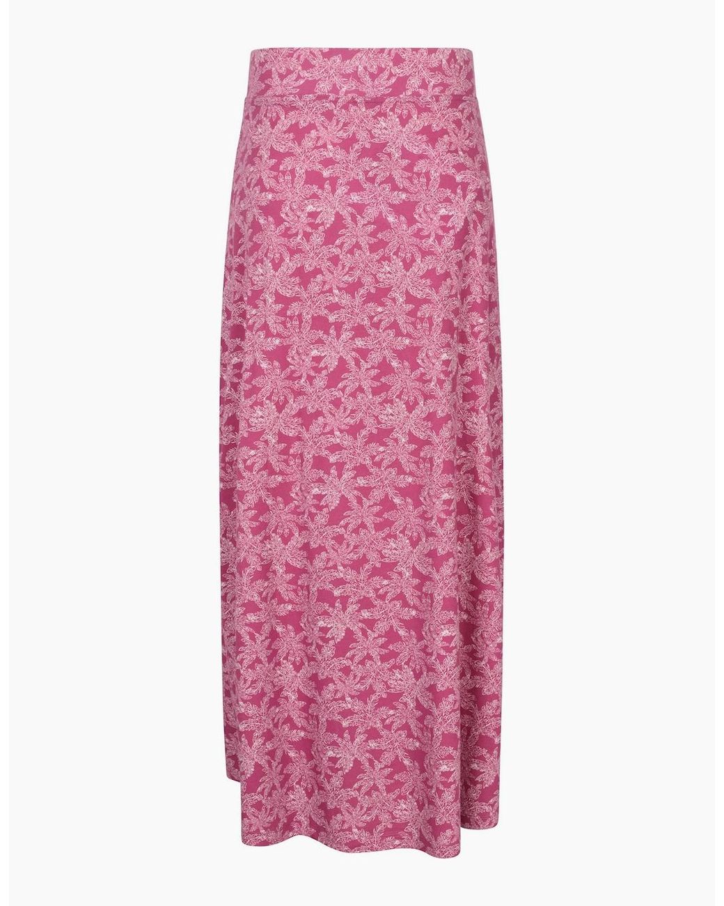 Mountain Warehouse Pink Ladies Shore Jersey Maxi Skirt