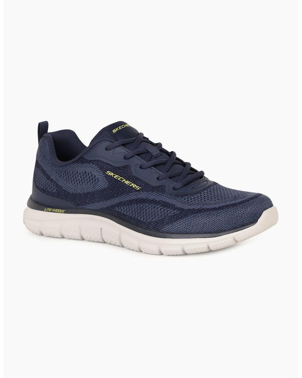 Skechers Blue Track Lace Trainers for men