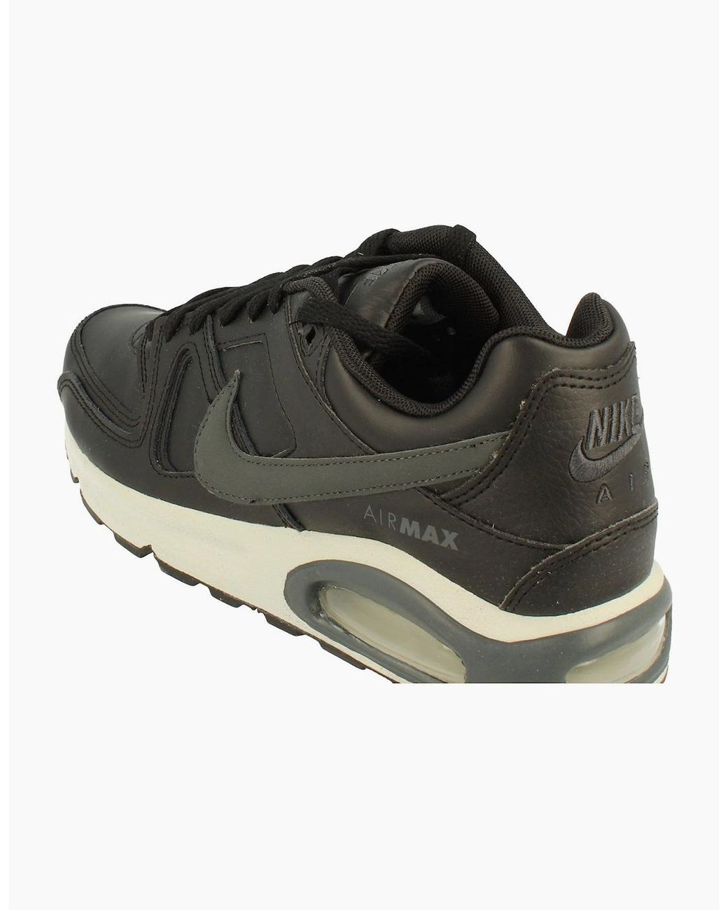 Nike Air Max Black Nike Air Max Command Leather 749760 001 for men