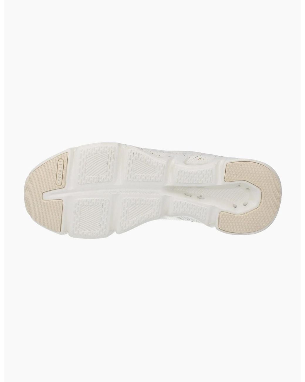 Skechers White Slip Ins Glide Step Gratify Pace Trainers 104610 Shoes Ntgd