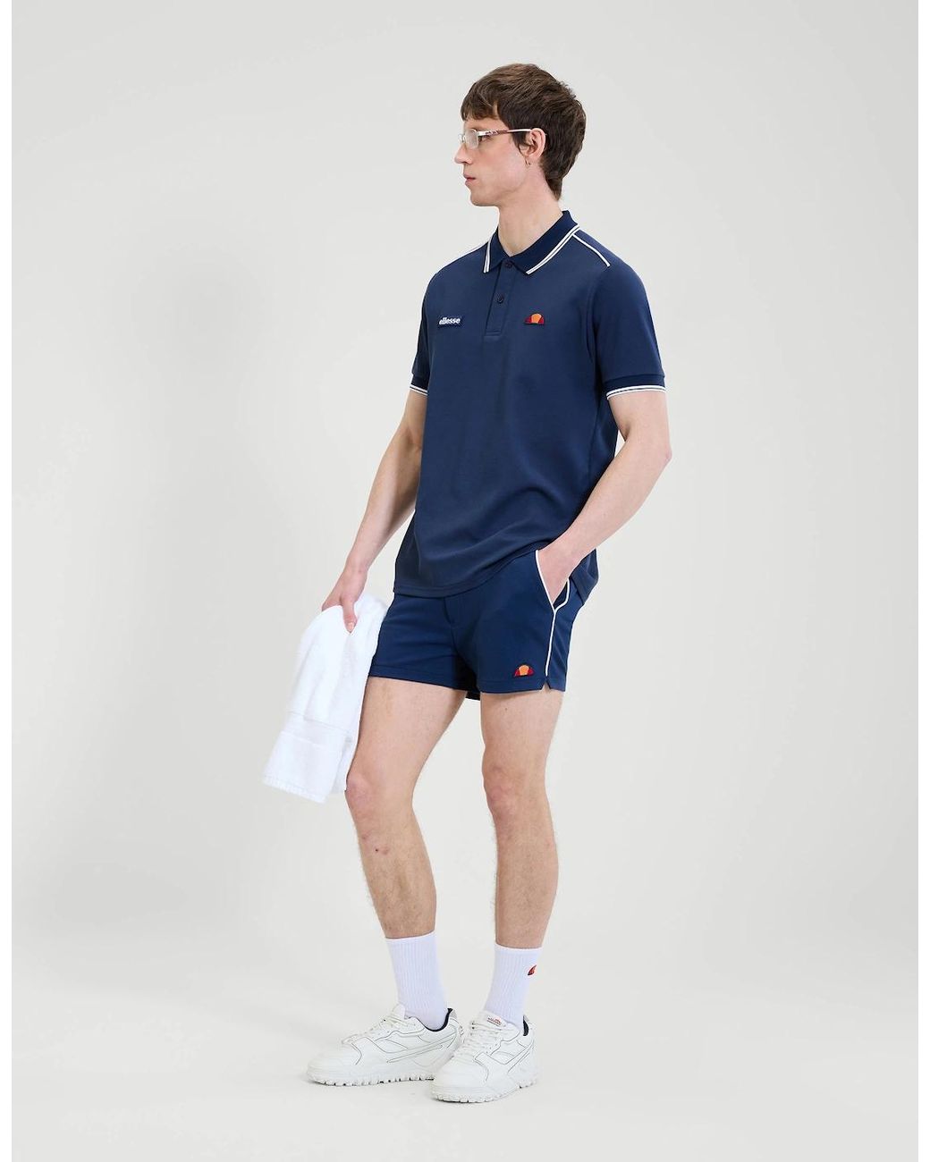 Ellesse Blue Macchino S/S Polo for men