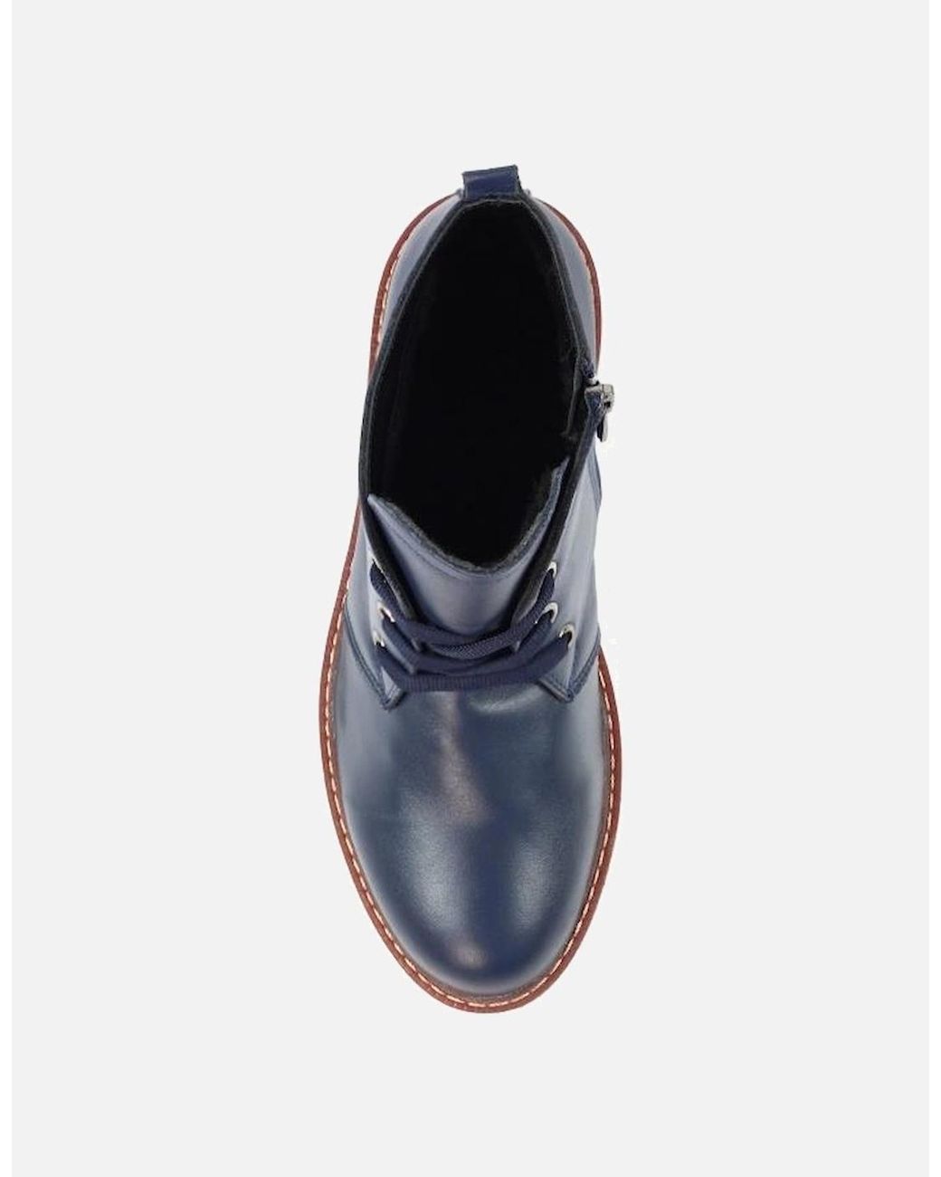 Lunar Blue Claire Ii Leather Boot Glr014