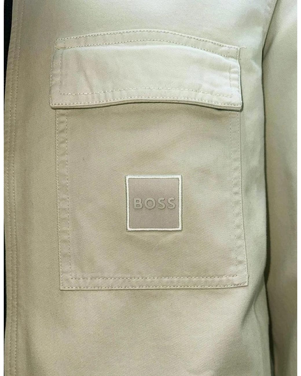 Boss Green Lovel Zip Overshirt for men