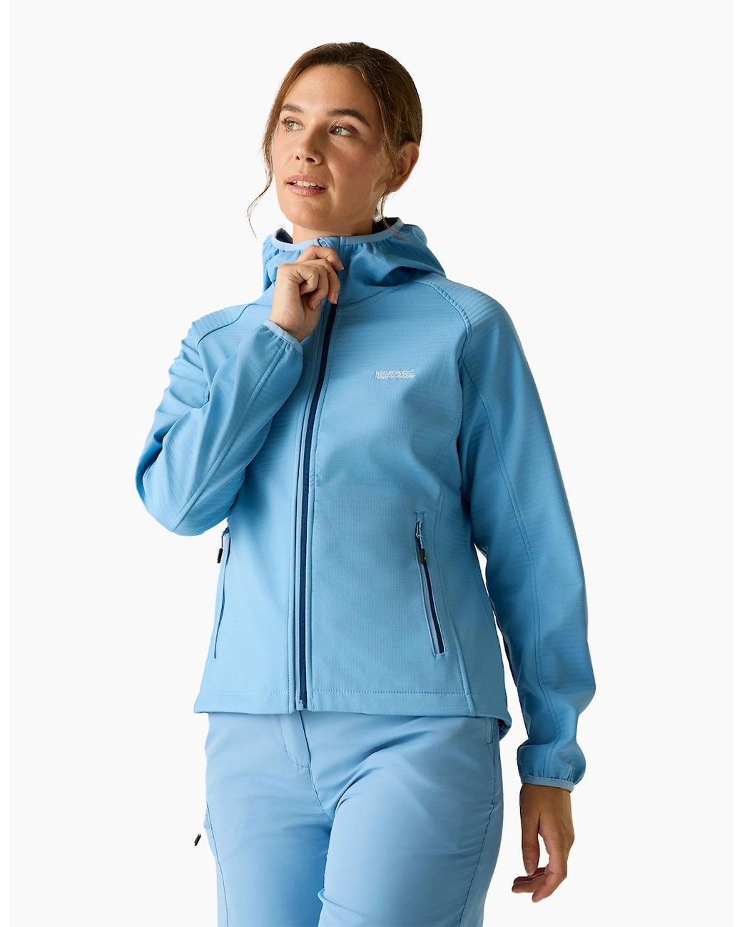 Regatta Blue Ladies Soft Shell Jacket
