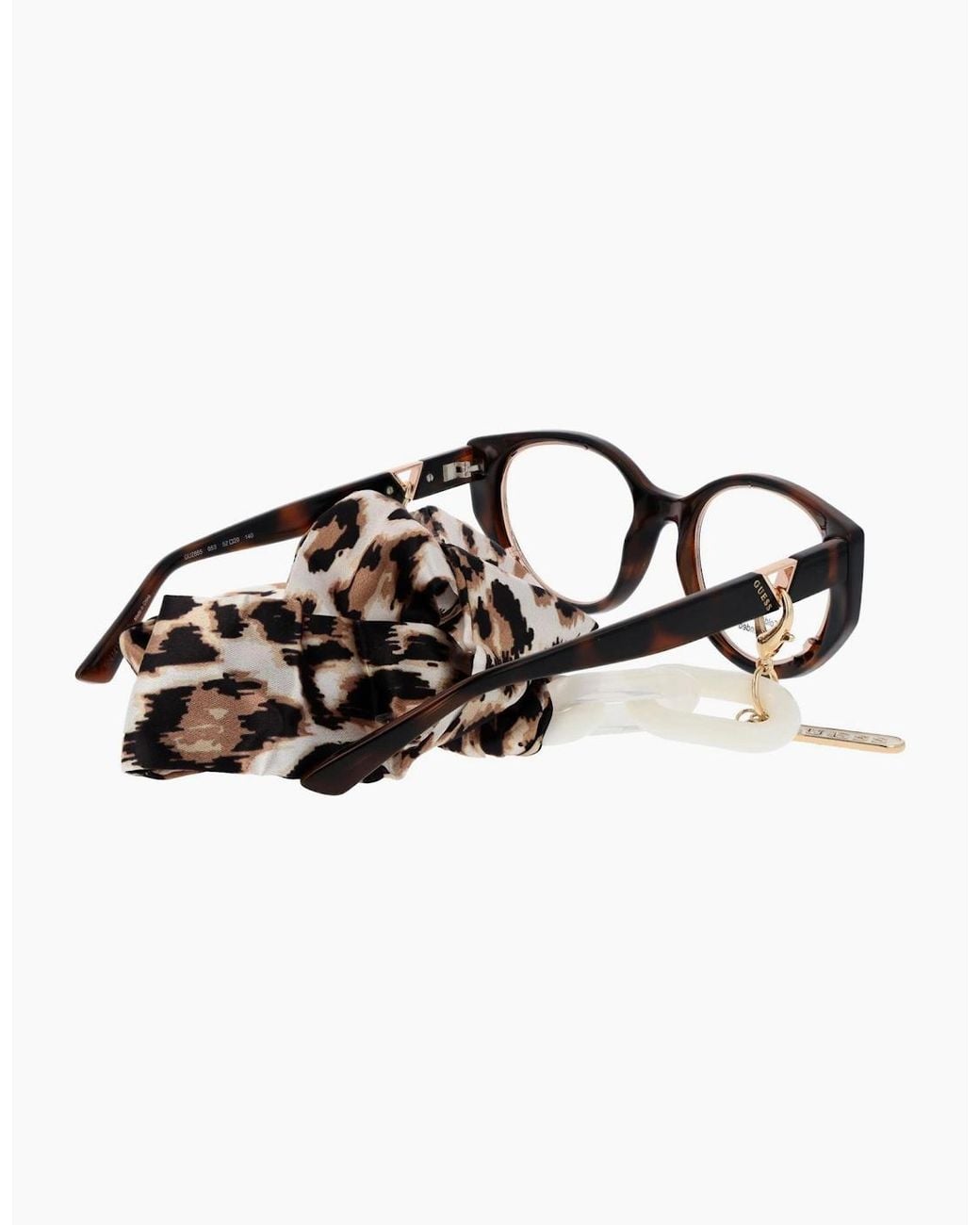 Guess Brown Optical Frame Gu2885 053 52