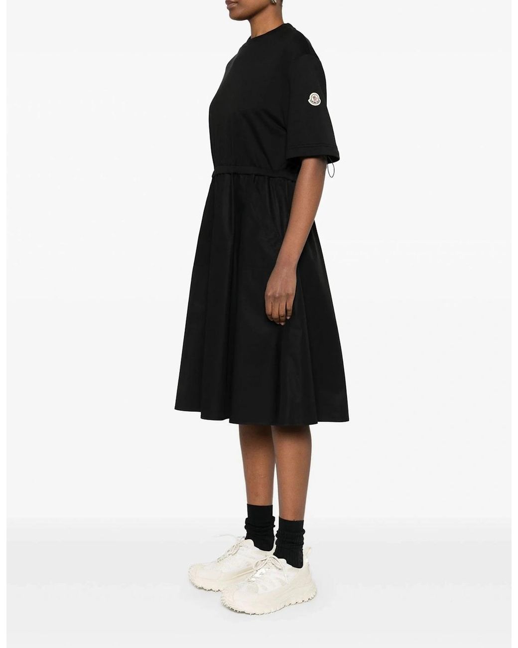 Moncler Black Mid Length Dress