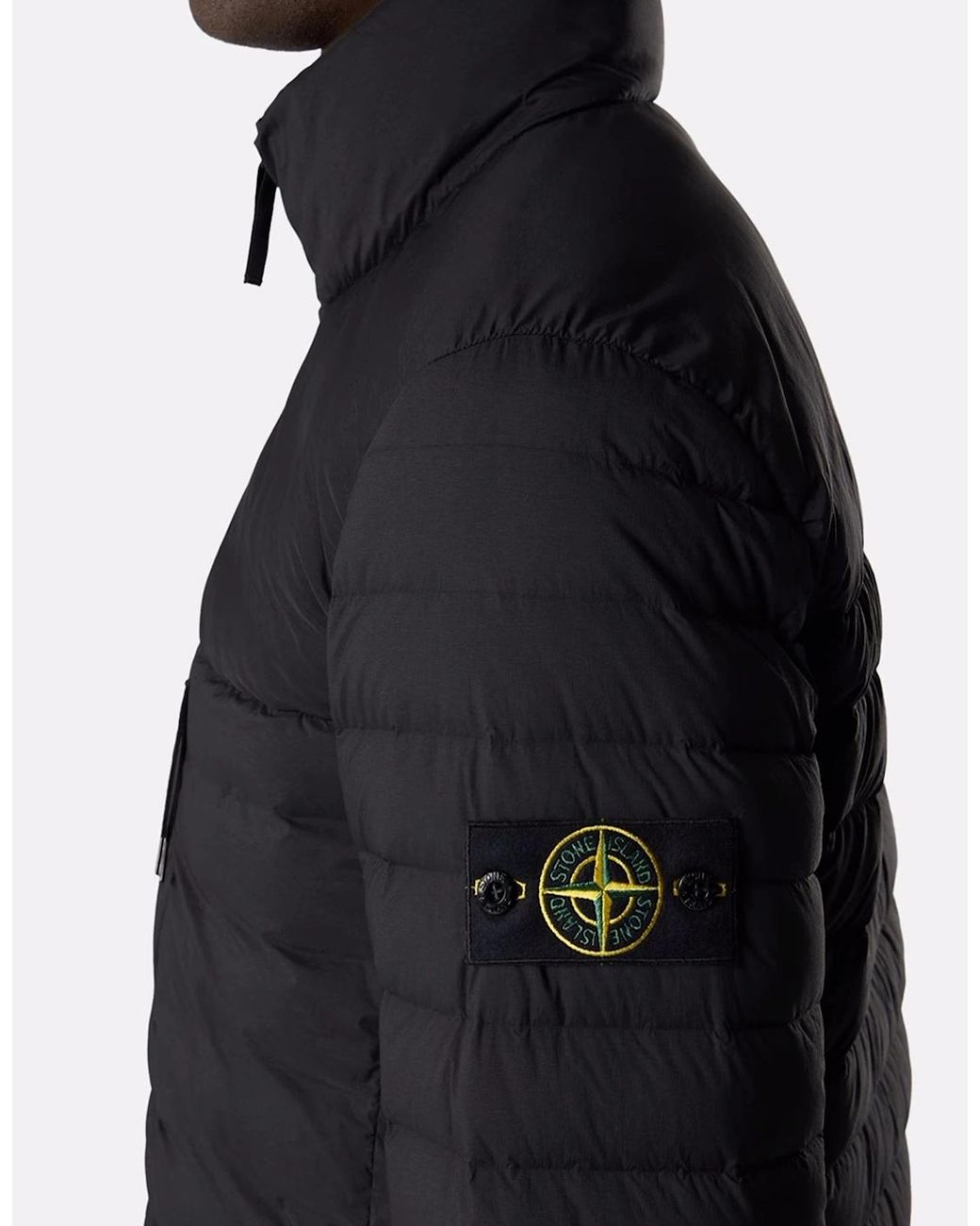 Stone Island Blue S0183 4100106 Seamless Tunnel Nylon Down Tc Jacket for men