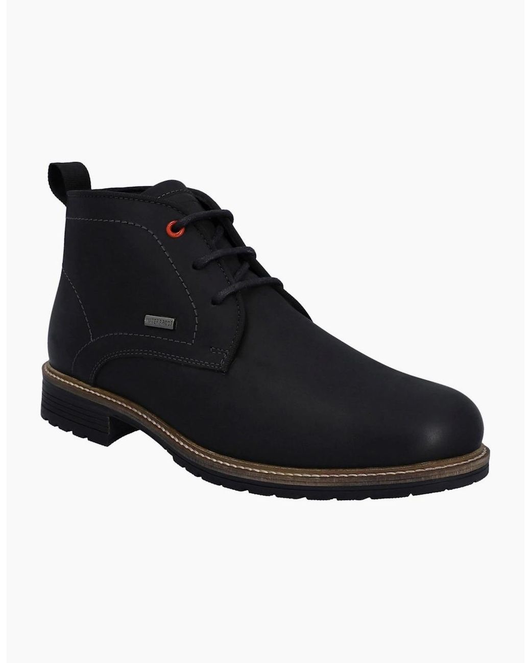 Hunter Black Jura Leather Boots for men