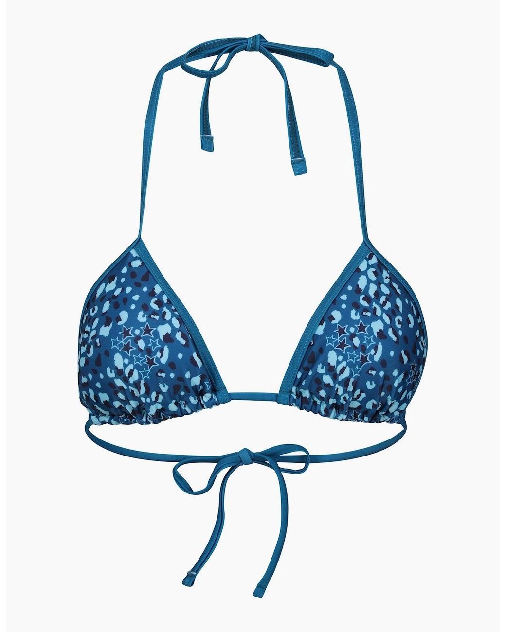 Regatta Blue Ladies Aceana Animal Print Bikini Top
