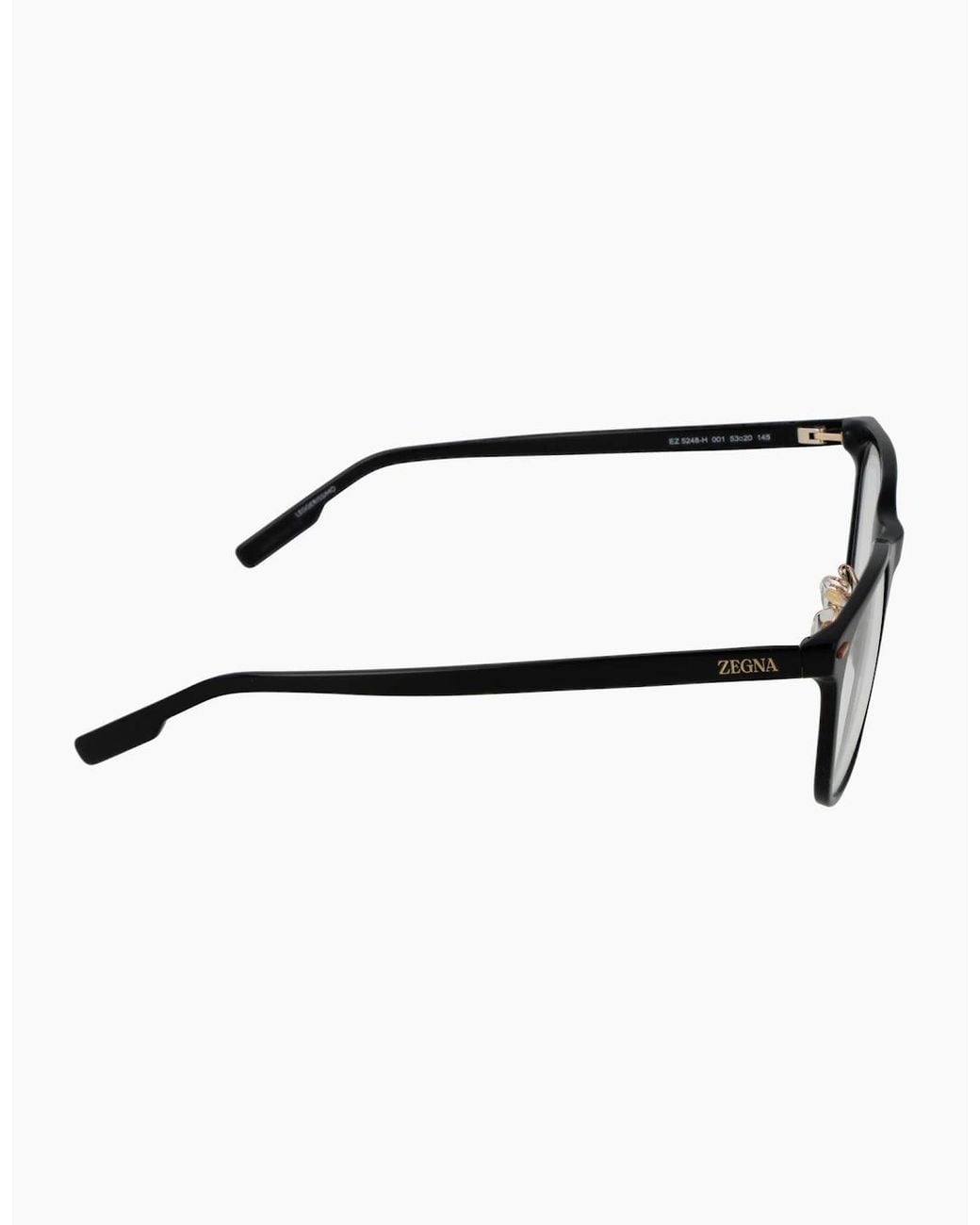 Zegna Brown Optical Frame Ez5248-H 001 53 for men