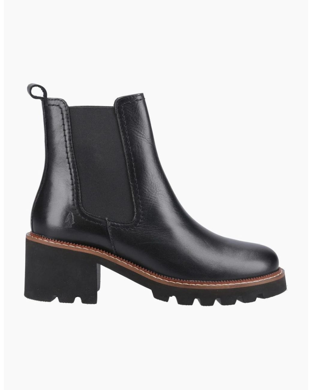 Hush Puppies Black Gaia Chelsea Boots