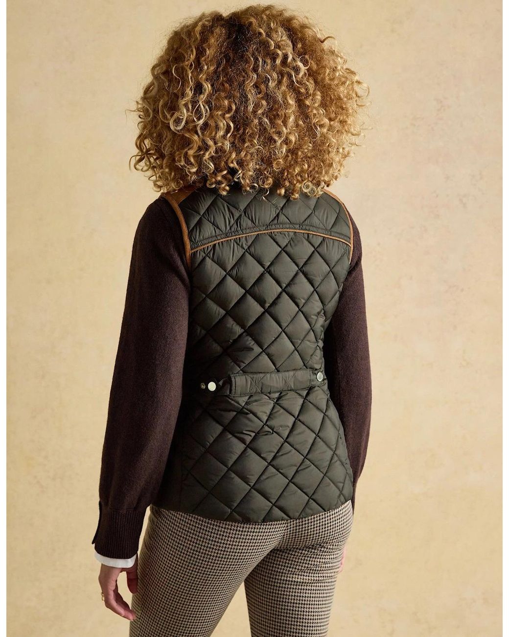 Joules Black Braemar Luxe Gilet Gilets