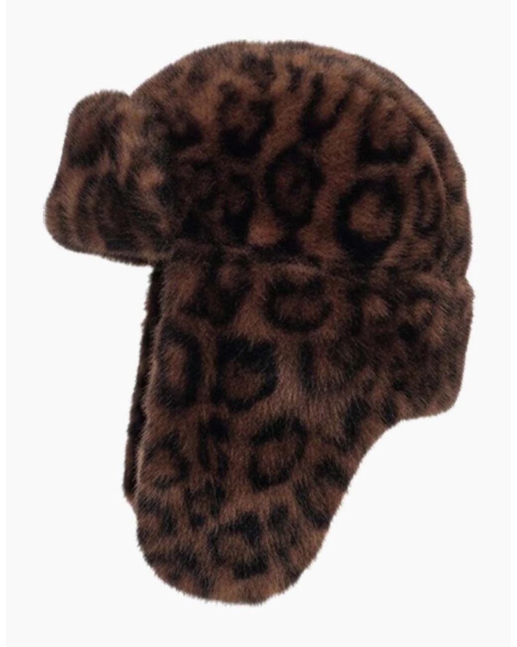 Nooki Design Black Billie Faux Fur Trapper Hat