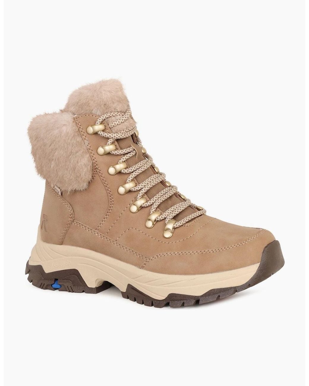 Rieker Natural Verbier Walking Boots