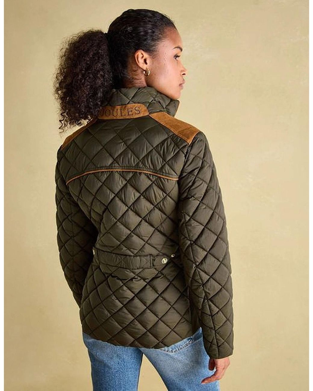 Joules Green Braemar Luxe Jacket Coat Heritage
