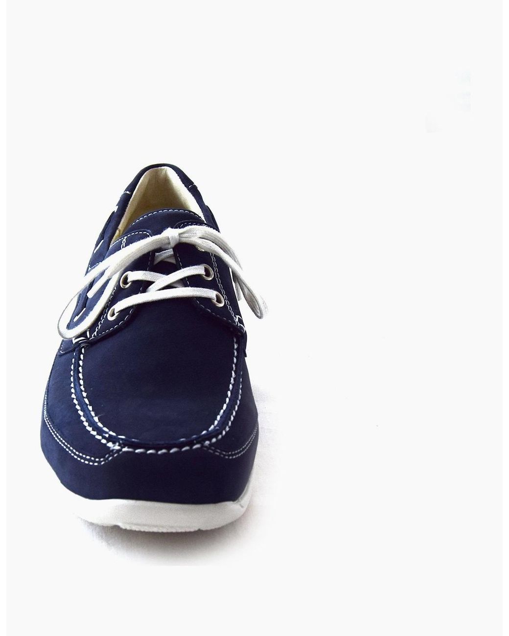 Waldläufer Blue Denver 526001 Deck Shoe for men