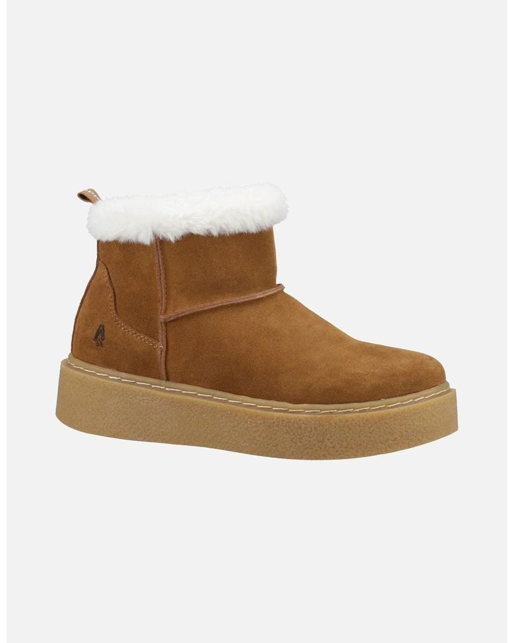 Hush Puppies Brown Becca Ankle Boots