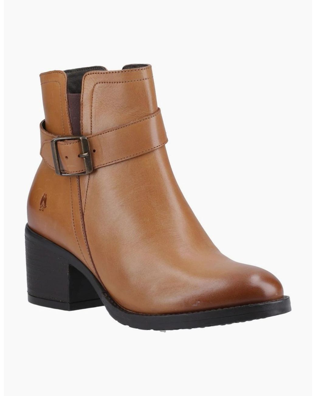 Hush Puppies Brown Hensley Buckle Boots