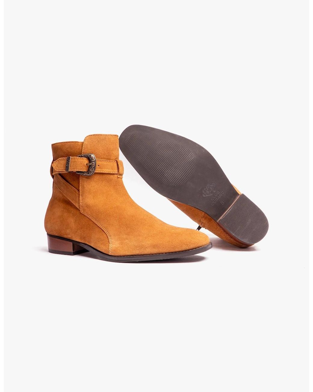 Club Cubano Brown Ricardo Boots Cognac for men
