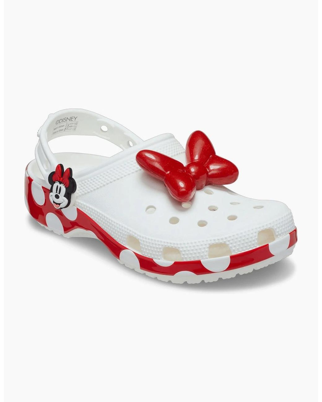 CROCSTM Red 212717 Minnie Mouse Disney Clogs