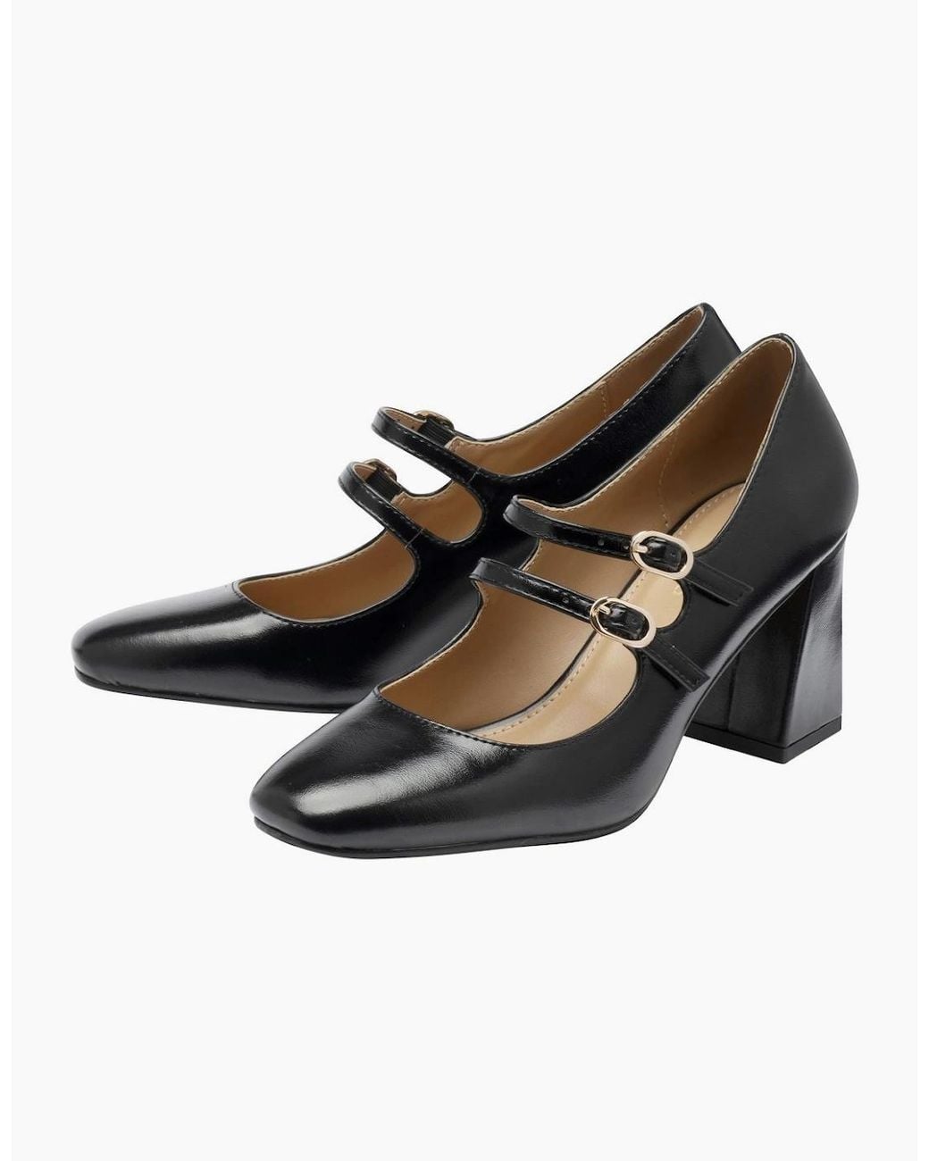 Lotus Brown Aoife Mary Jane Court Shoes