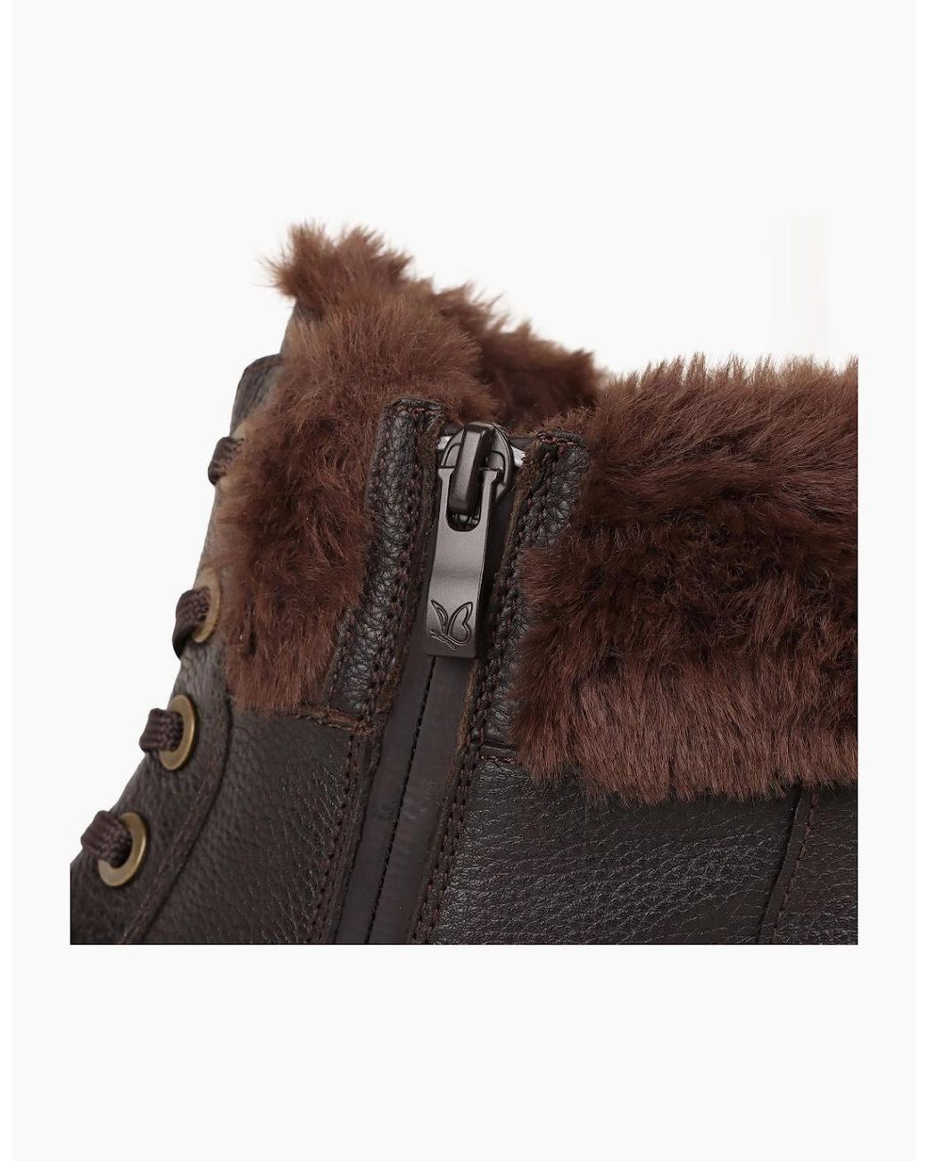 Caprice Brown Dascha Ankle Boots