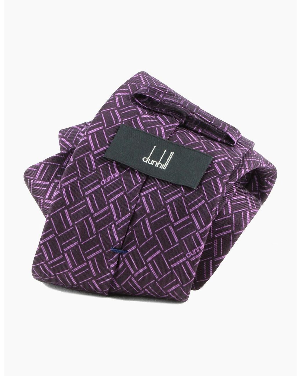 Dunhill Purple Tie for men