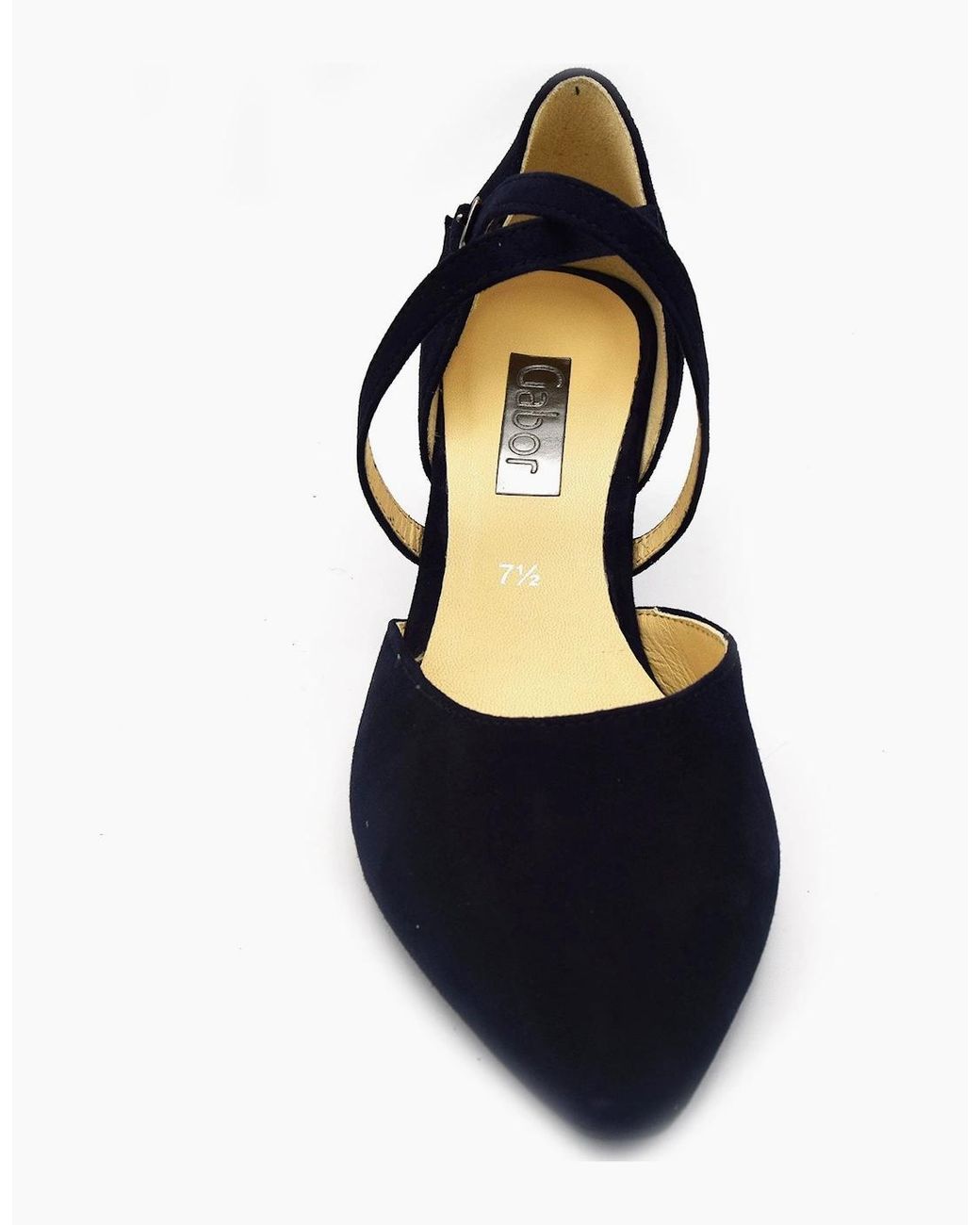 Gabor Blue Callow Ladies Dress Shoe