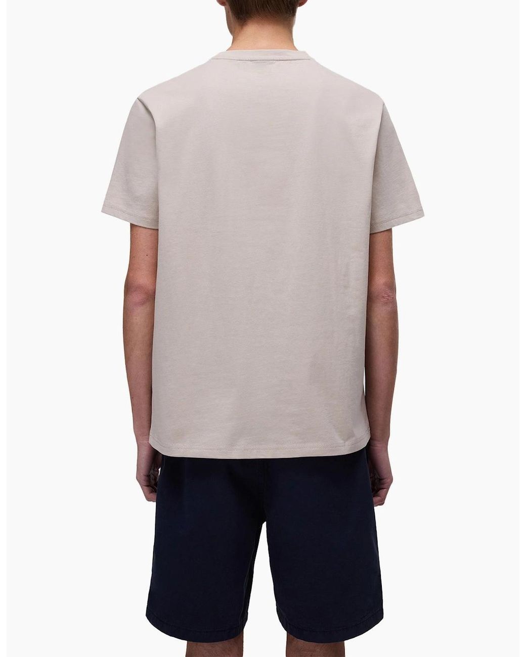 Napapijri White Salis Flag T-Shirt for men