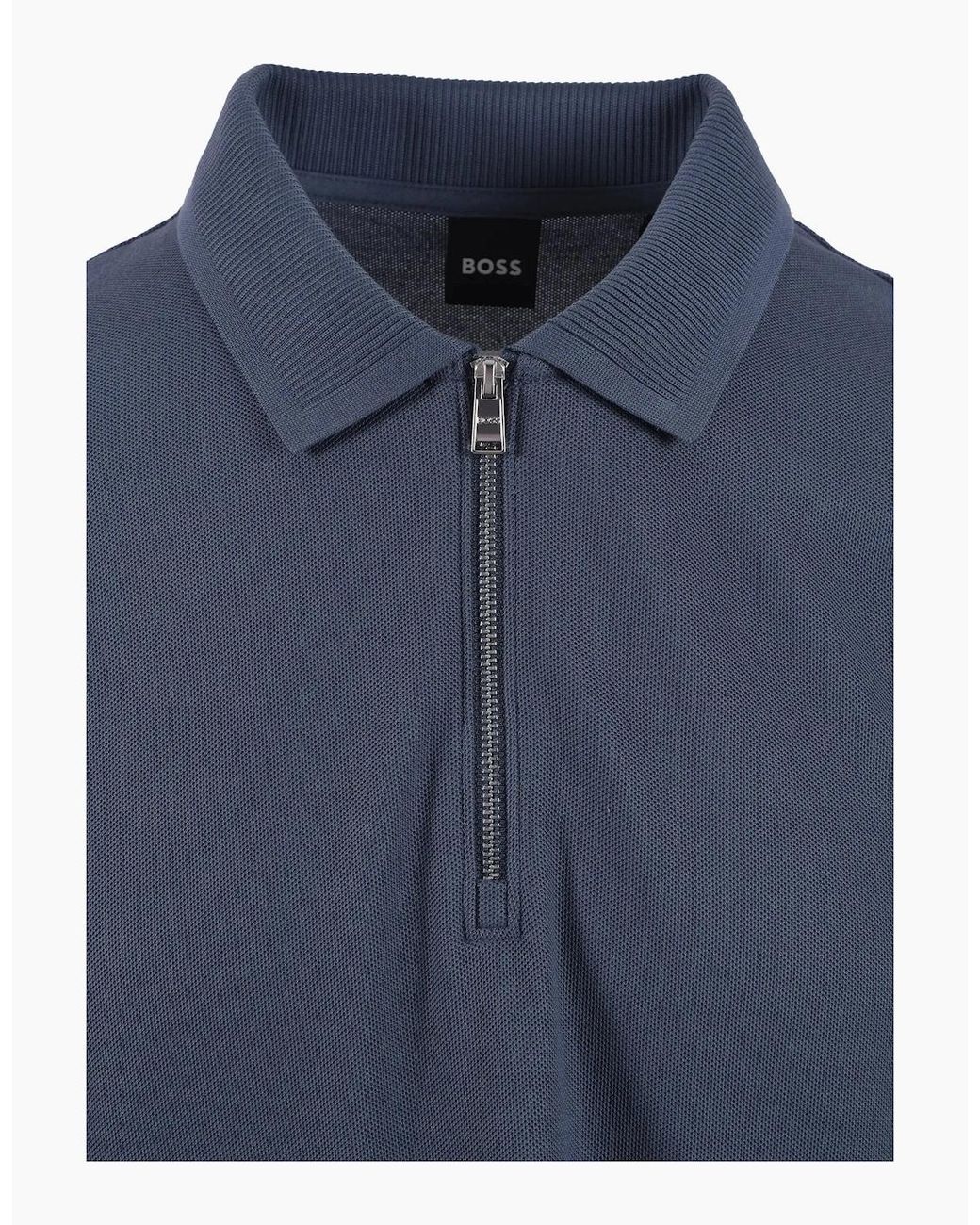 Boss Blue Boss Boss C-Pei 04 Polo Shirt Open for men