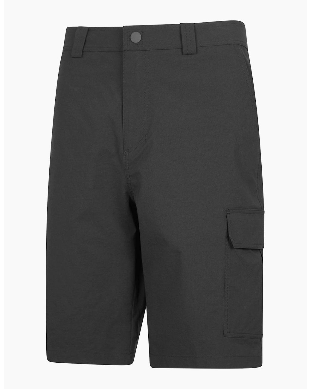 Mountain Warehouse Gray Delta Stretch Cargo Shorts for men