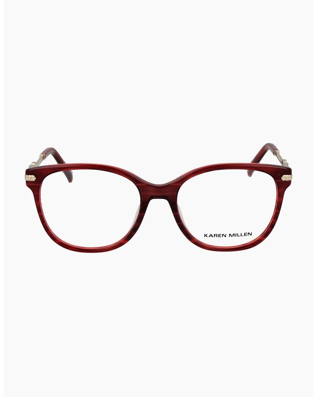 Karen Millen Brown Optical Frame Km1063 229 52