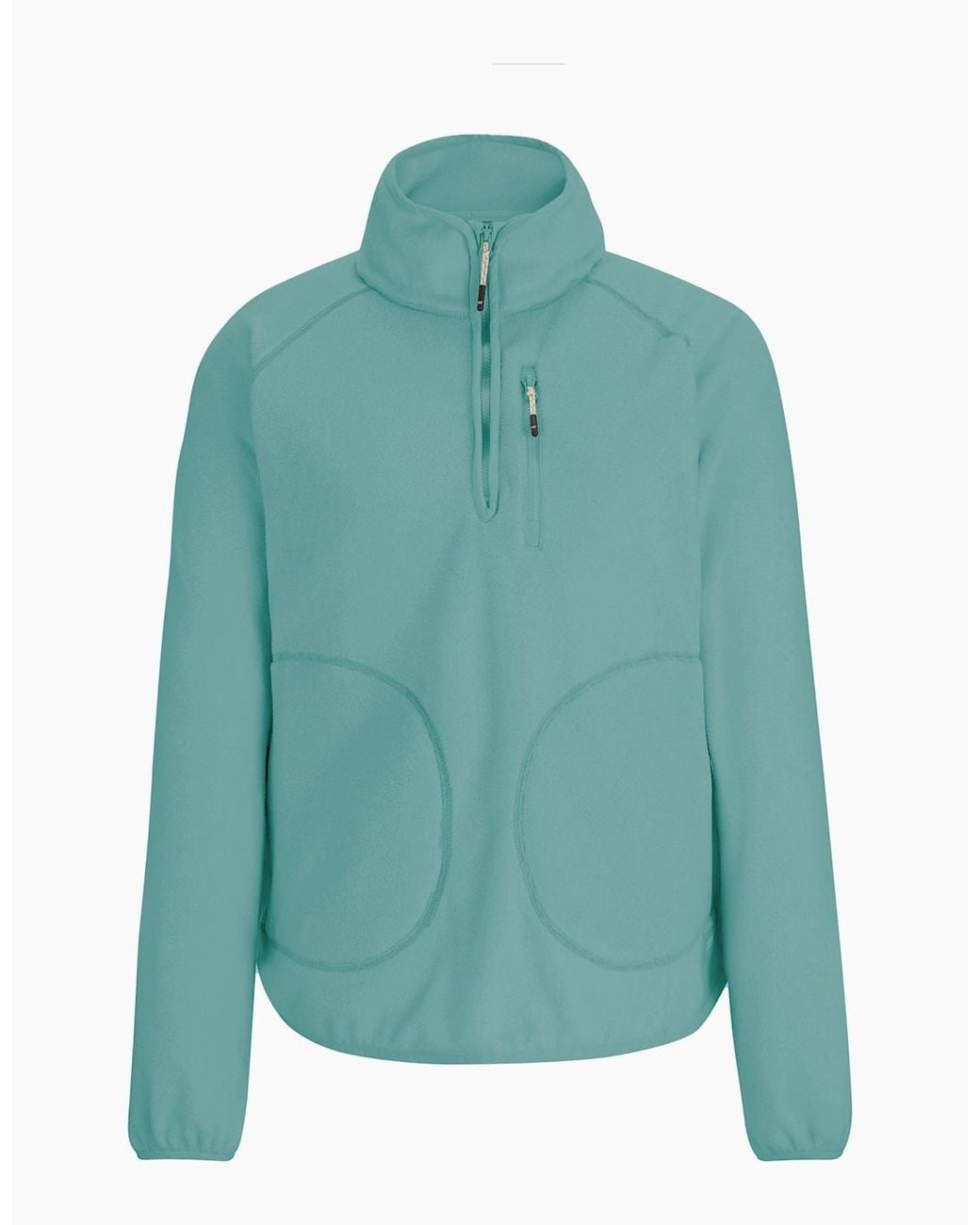 Regatta Green Ladies Frankie Quarter Zip Fleece Top