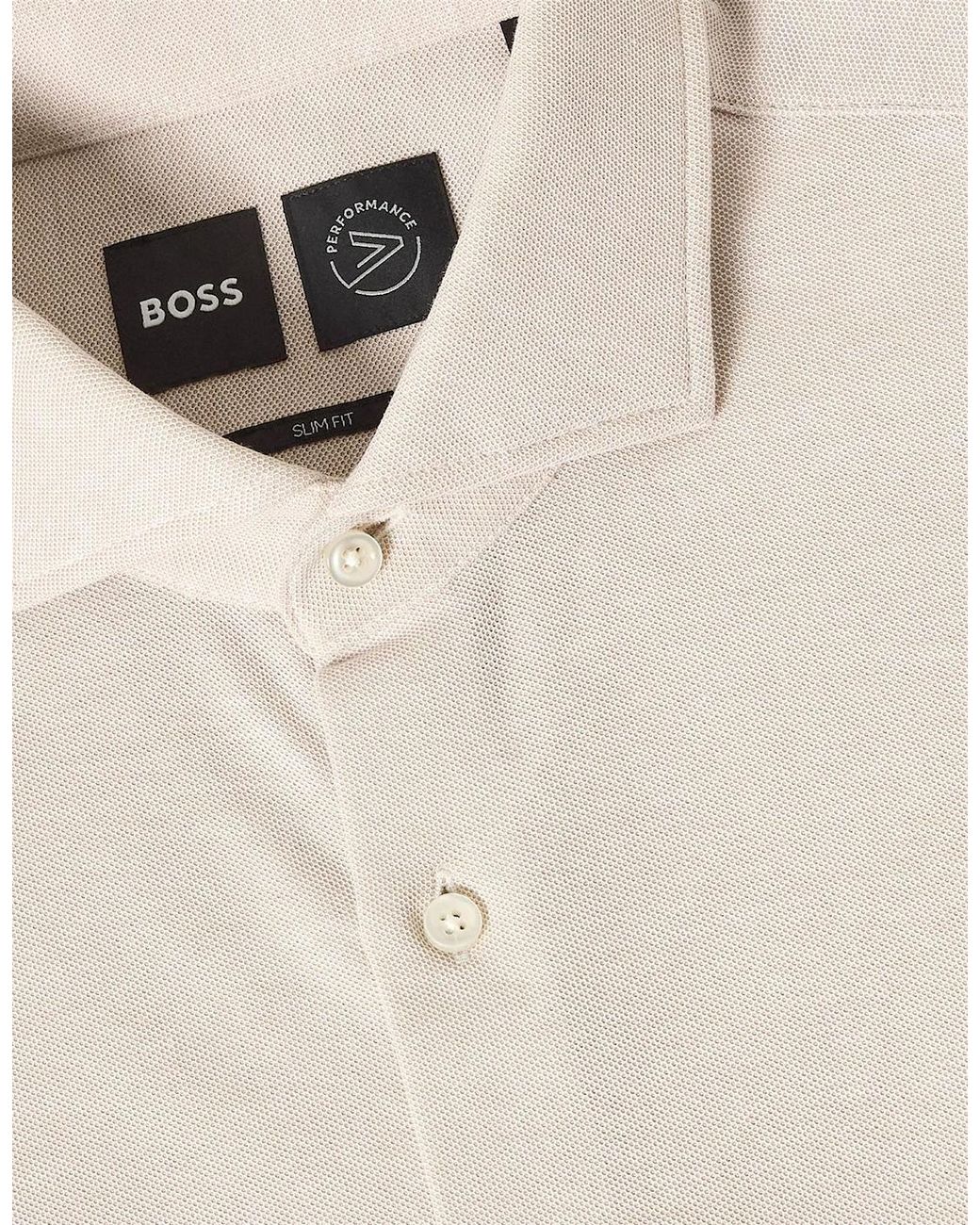 Boss Natural Hank Spread 243 10262046 01 Oxford Shirt for men
