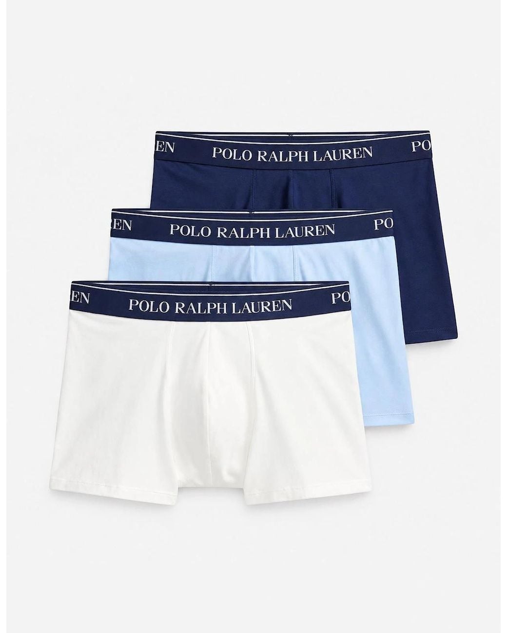 Polo Ralph Lauren Blue Classic Trunks Trunks Multicoloured for men