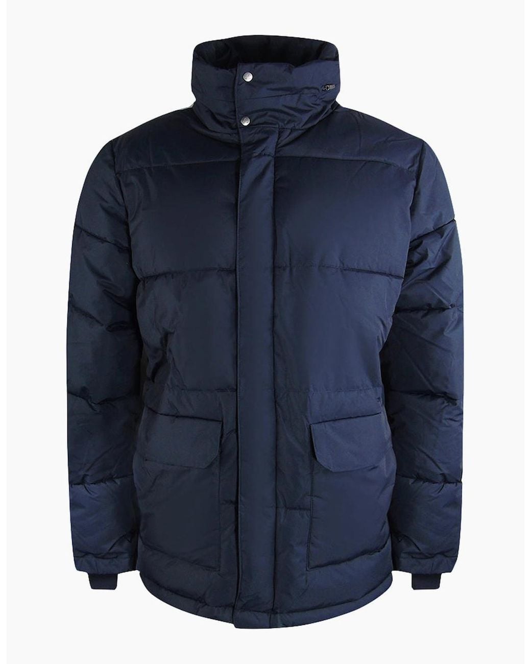 Aquascutum Blue Active Puffer Jacket for men