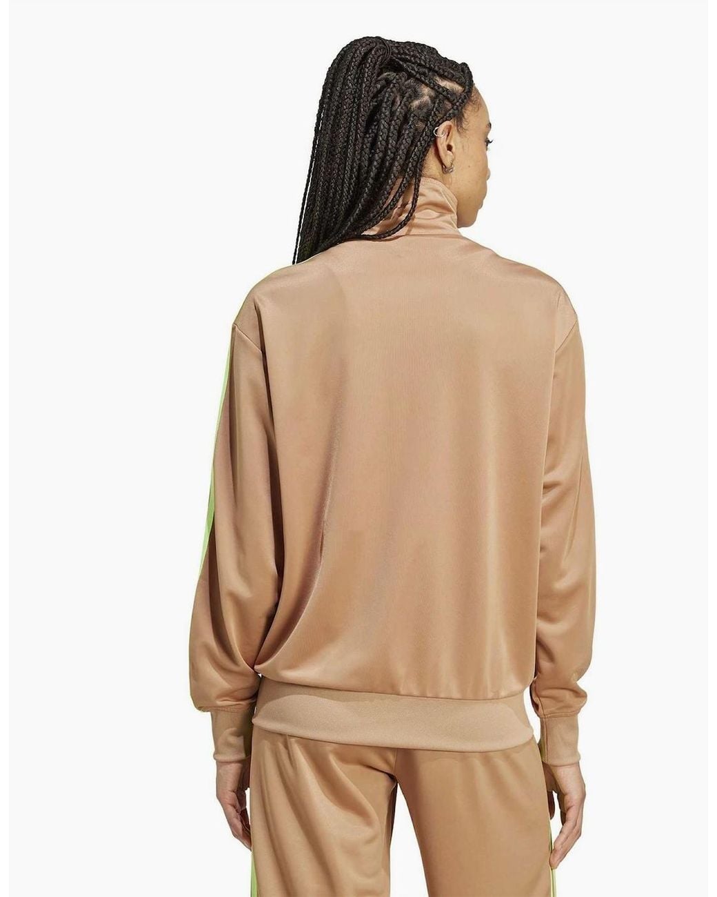 Adidas Originals Natural Adicolor Classic Firebird Loose Track Top