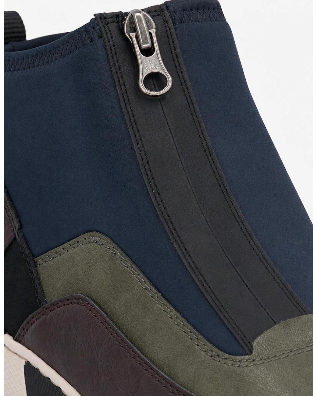 Rieker Blue N6352 Ankle Boots