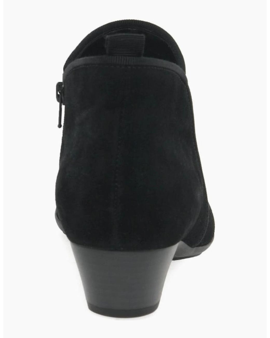 Gabor Black Trudy Ankle Boots