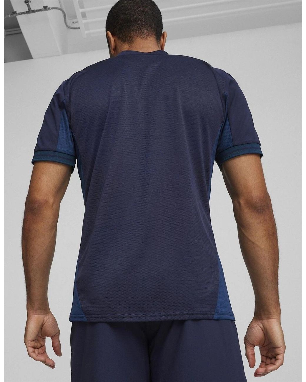 PUMA Blue Teamfinal Jersey T-Shirt for men