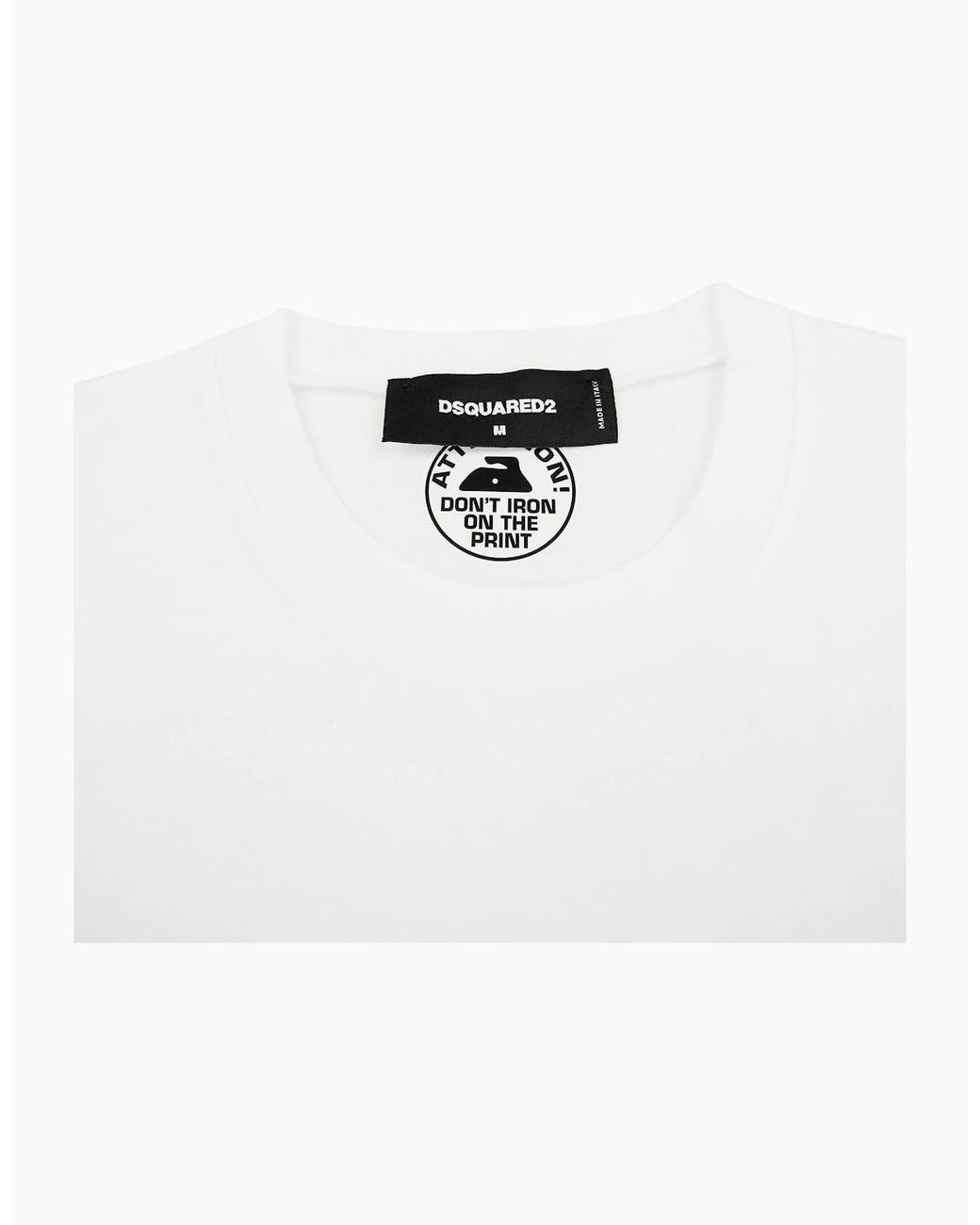 DSquared² White Dsq2 Arcade Games Cool T Shirt 100 for men