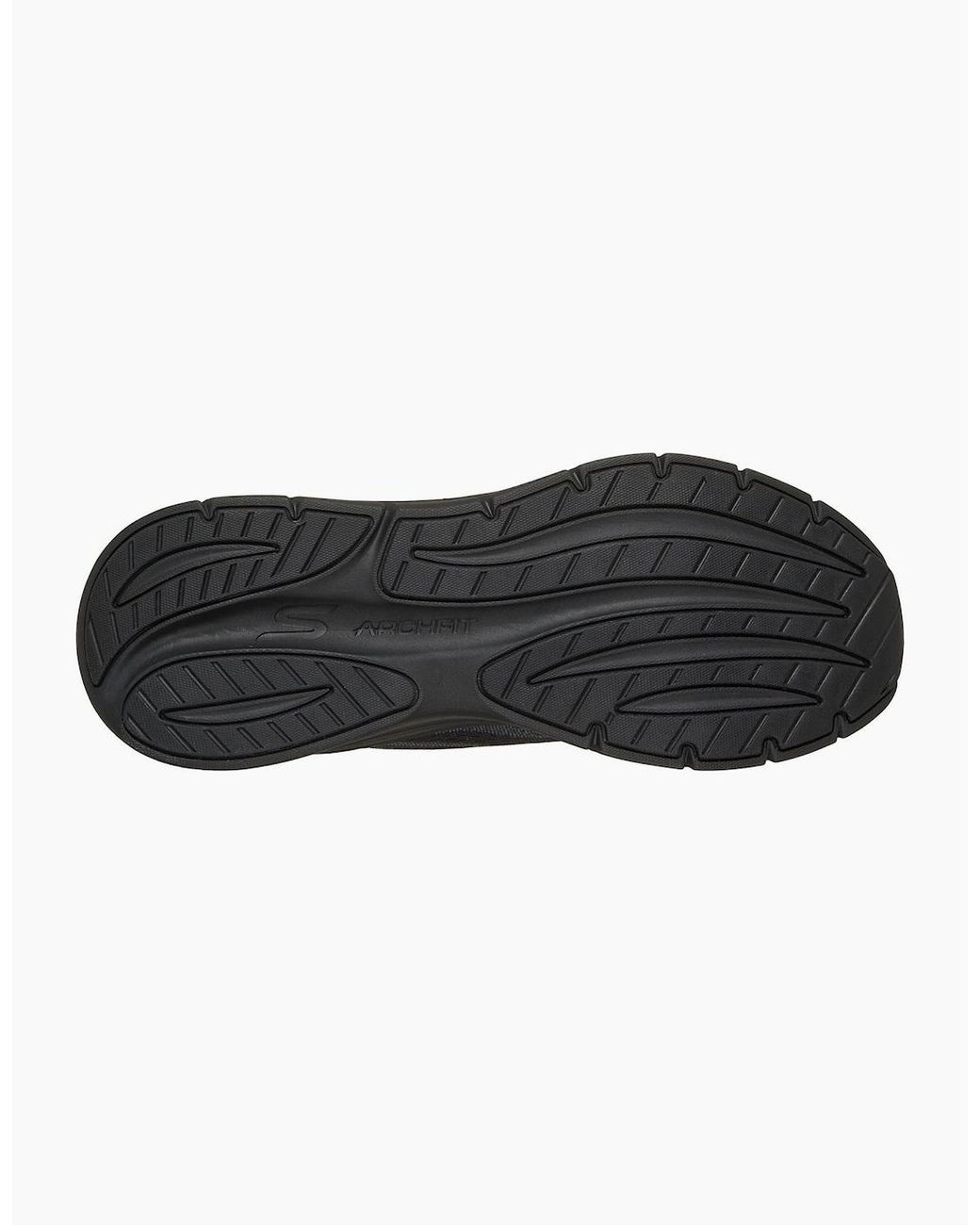 Skechers Black Arch Fit 3.0 Textile Mesh Tpu/ Trim Trainers for men