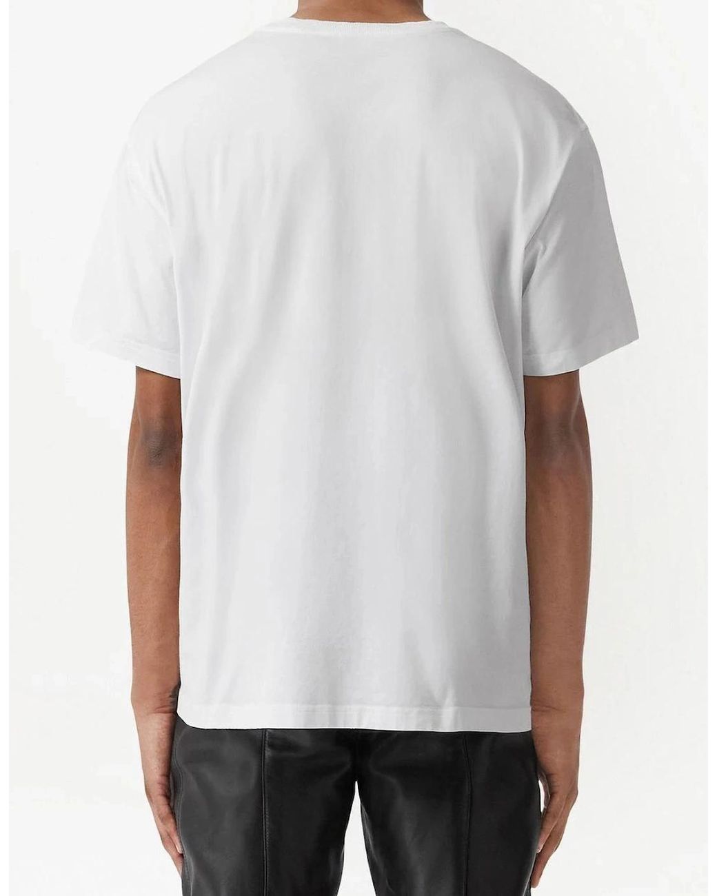 Burberry White Prorsum Label T-shirt for men