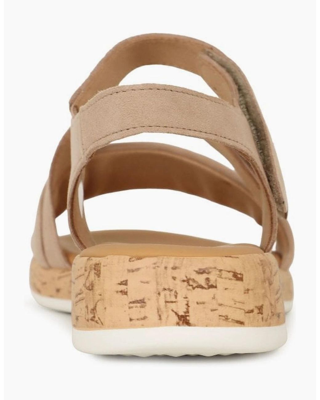 Gabor White Oporto Sandals