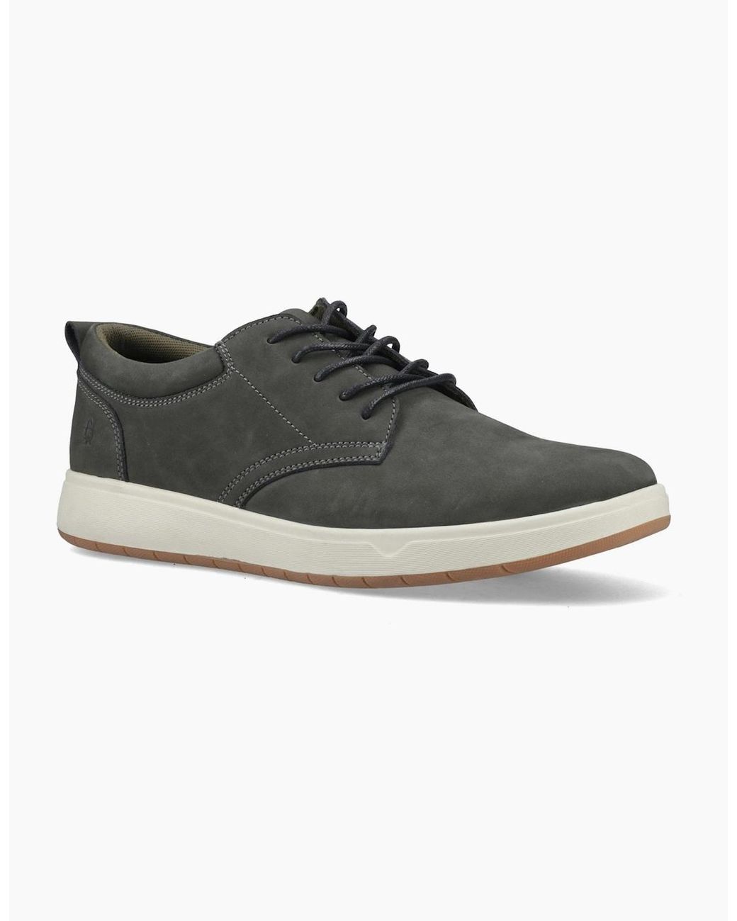Hush Puppies Black Bowen Casual Shoes Khaki for men