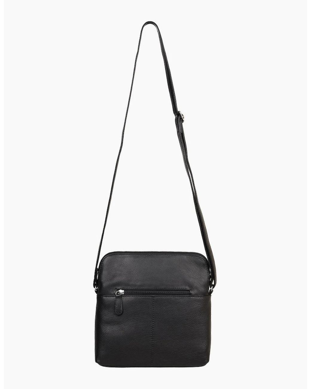 Lakeland Leather White Raven Cross Body Bag