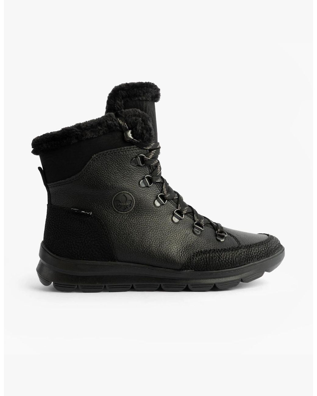 Rieker Black Z0000 Ankle Boots